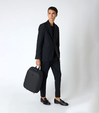 Pantalone da uomo slim nero, Valerio 1966, 25R1T0004TSNERO42, 001