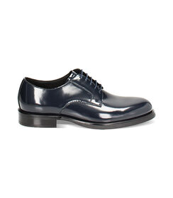 Stringate blu in pelle abrasivata, Valerio 1966, 24U6T2290APBLUE039, 001 preview