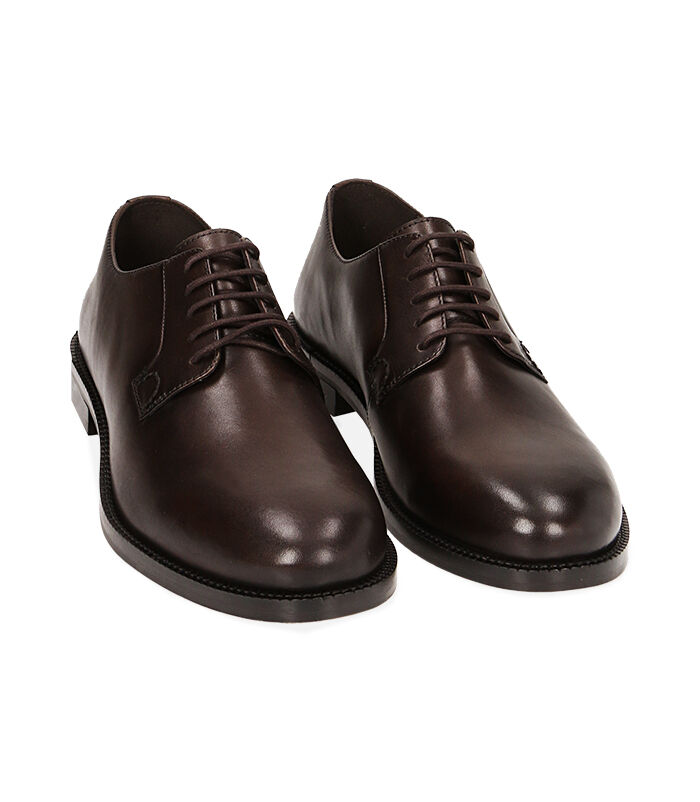 Stringate uomo testa di moro in pelle Valerio 1966