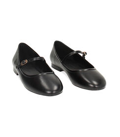Ballerine nere punta tonda, Valerio 1966, 2427T1835EPNERO035, 002 preview
