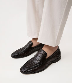 Mocassino testa di moro intrecciato, Valerio 1966, 2714T1104PIMORO039, 002 preview