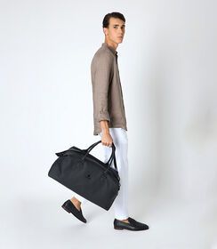 Borsone nero compatto, Valerio 1966, 23L4T4747EPNEROUNI, 002 preview