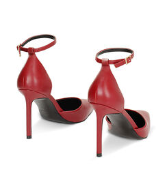 Décolleté open shank cherry, tacco 9,5 cm, Valerio 1966, 2421T5642EPCHER035, 003 preview