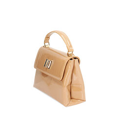 Mini bag in vernice nude, Valerio 1966, 2451T4491VENUDEUNI, 002 preview