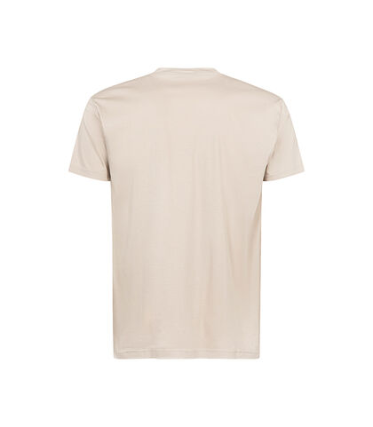 T-shirt beige essenziale, Valerio 1966, 27D8T1151COBEIGI, 002