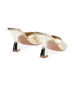 Mules open toe donna oro laminato, Valerio 1966, 2549T5677LMOROG035, 004 preview