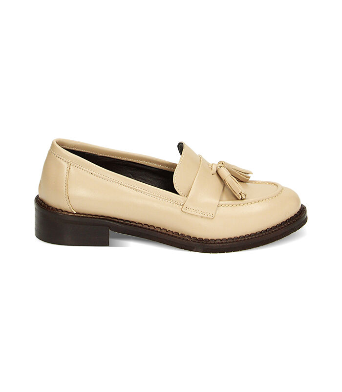 Mocassini beige top