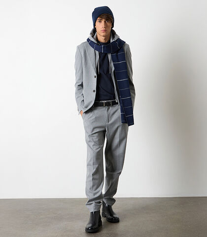 Pantalone da uomo grigio, Valerio 1966, 26J3T0111TSGRIGI, 001
