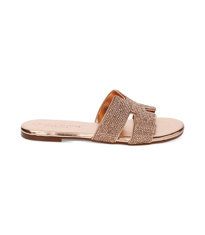 Sandali bassi con pietre sale