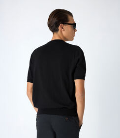ABBIGLIAMENTO MAGLIERIA COTONE NERO, Valerio 1966, 25U4T4758CONEROI, 002 preview