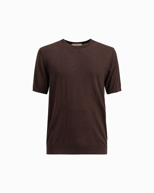 Maglia girocollo testa di moro, DK BROWN