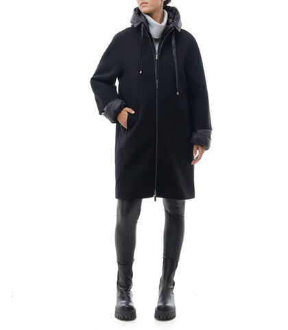 Cappotto nero sportivo, Valerio 1966, 2485T2414TSNEROI, 001