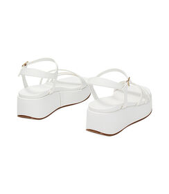 Zeppe da donna bianche, Valerio 1966, 2349T0229EPBIAN035, 003 preview