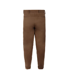 Pantaloni da uomo in tessuto camel, Valerio 1966, 26N9T1990TSCAME48, 005 preview