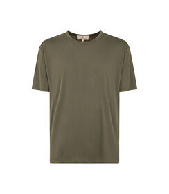 T-shirt verde oliva essenziale, Valerio 1966, 27C9T5579TSVERDI, 001 preview