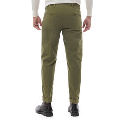 Pantalone verde di cotone, Valerio 1966, 24N9T5228TSVERD52, 002a preview
