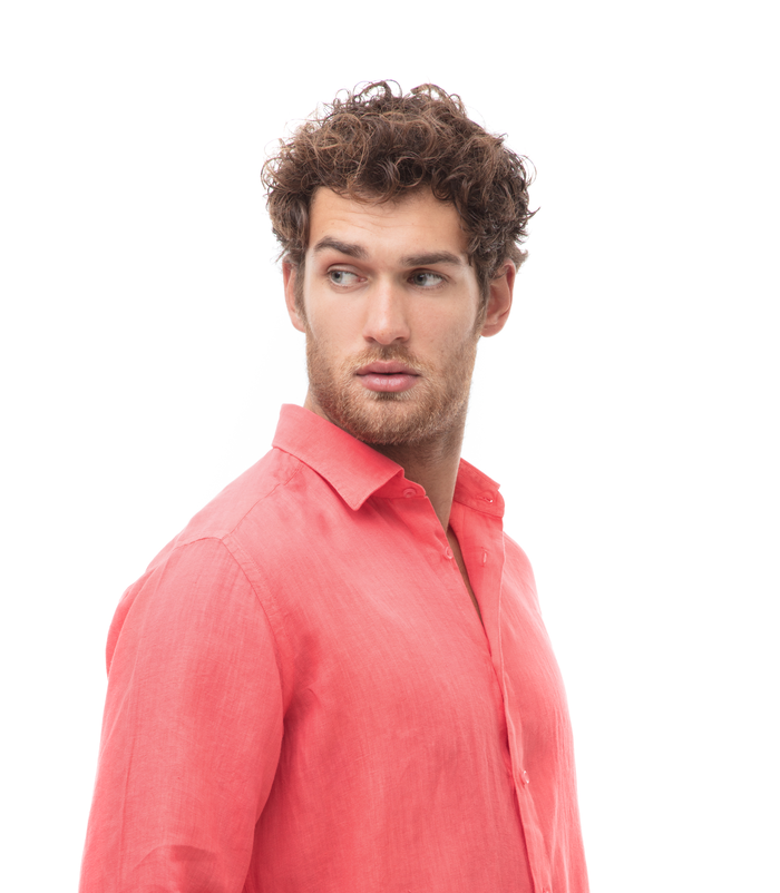 Camicia clearance corallo uomo