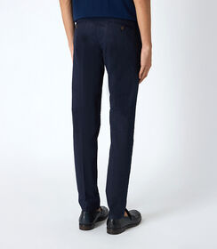 Pantalone da uomo modello chino blu, Valerio 1966, 25N8T5003COBLUE42, 002 preview
