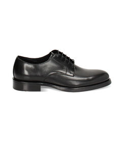 Stringate nere in pelle, Valerio 1966, 24U6T2290PENERO039, 001 preview