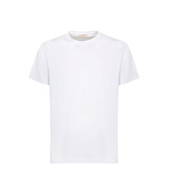 T-shirt bianca essenziale, Valerio 1966, 27D8T1151COBIANI, 001 preview