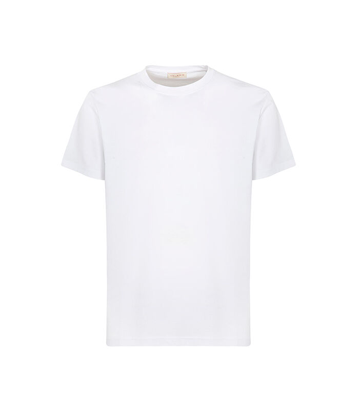 T-shirt bianca essenziale, Valerio 1966, 27D8T1151COBIANI