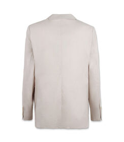 Giacca da uomo in cotone beige, Valerio 1966, 25R1T2441COBEIG42, 002 preview