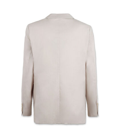 Giacca da uomo in cotone beige, Valerio 1966, 25R1T2441COBEIG42, 002