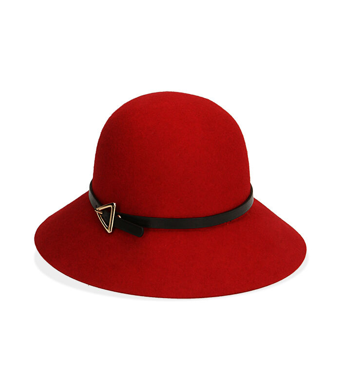 Cappello da donna rosso | Valerio 1966
