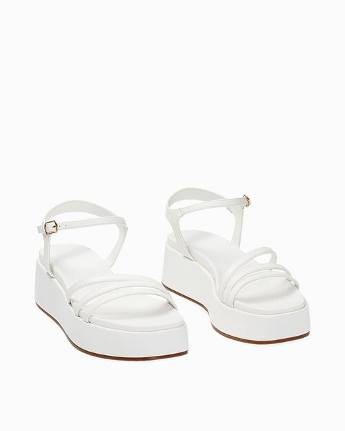 Zeppe da donna bianche, WHITE