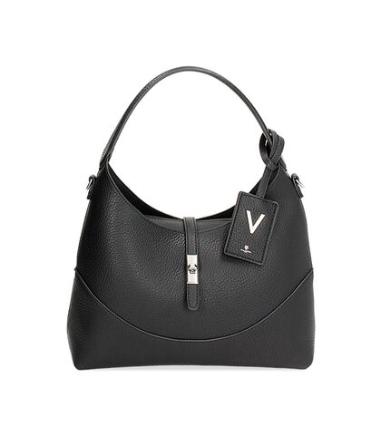 Borsa a spalla donna nera, Valerio 1966, 2557T0543EPNEROUNI, 001