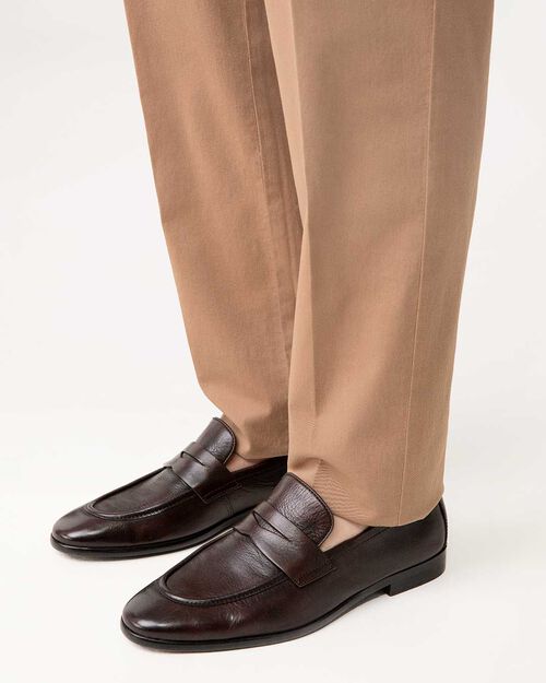 Mocassino testa di moro essenziale, DK BROWN