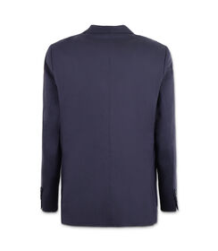 Giacca da uomo in cotone blu, Valerio 1966, 25R1T2441COBLUE42, 002 preview