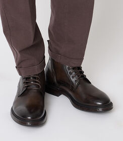 Anfibi in vera pelle testa di moro, Valerio 1966, 2653T4601PEMORO039, 002 preview