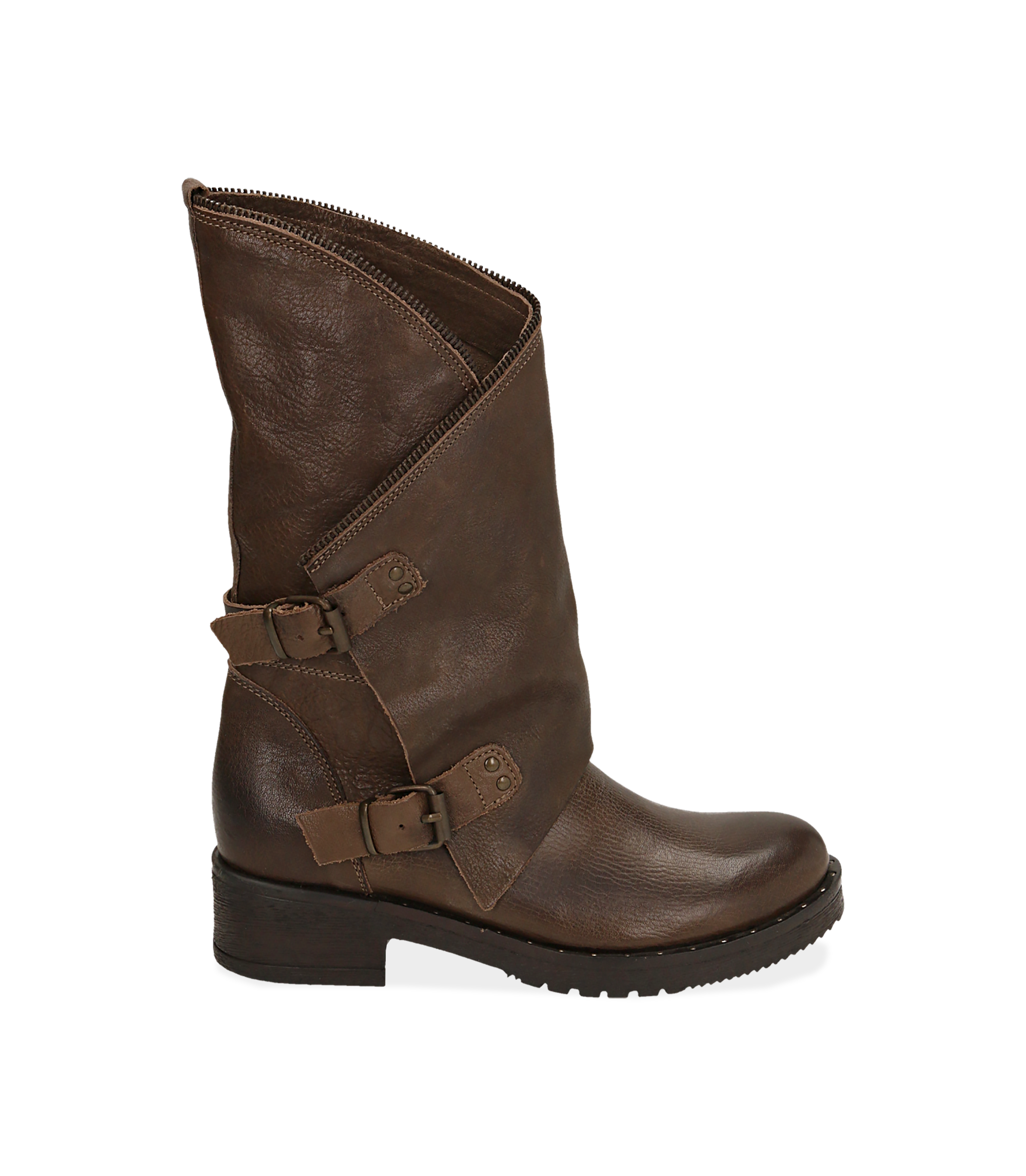 Stivali biker marroni on sale