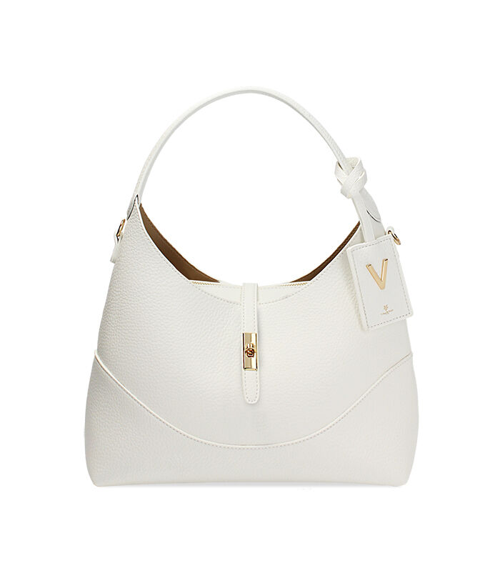 Borsa a spalla donna bianca, Valerio 1966, 2557T0543EPBIANUNI
