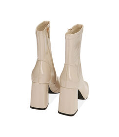 Ankle boots panna in naplack , Valerio 1966, 2049T0831NPPANN035, 003 preview
