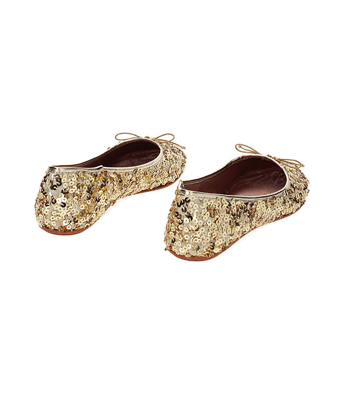 Ballerine color oro store