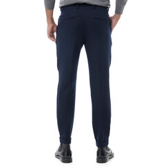 Pantalone blu con piega inglese, Valerio 1966, 24N9T5229TSBLUN44, 002 preview