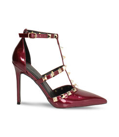 Decolleté cherry in vernice perlata con tacco 10,7 cm, Valerio 1966, 2621T2023SECHER036, 001 preview