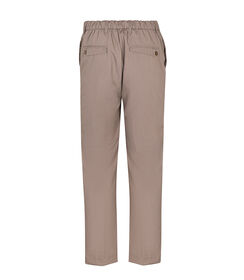 Pantalone taupe con cintura elasticizzata, Valerio 1966, 27N9T6051TSTAUP42, 002 preview