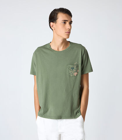 ABBIGLIAMENTO T-SHIRT COTONE VERD, Valerio 1966, 25N8T0313COVERDI, 001