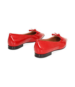 Ballerina rossa in naplak a punta, Valerio 1966, 24M8T0501NPROSS035, 003 preview