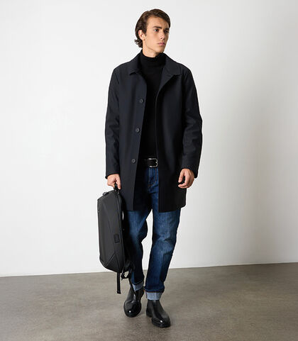 Impermeabile nero da uomo, Valerio 1966, 2685T2517TSNEROI, 001