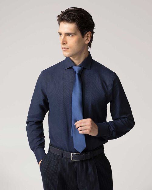 Cravatta blu-royal classica, MULTI COLOR
