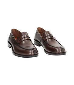 Mocassini classic moro in pelle, Valerio 1966, 2314T1739PEMORO042, 002 preview