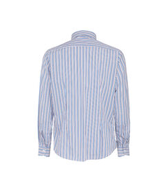 Camicia multicolor blu a righe verticali, Valerio 1966, 27Z3T0025COMUBL44, 004 preview