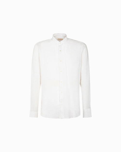 Camicia bianca colletto coreana