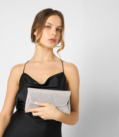 Pochette da donna con pietre argento, Valerio 1966, 2551T6052LPARGEUNI, 002 preview