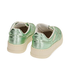 Sneakers verdi laminate, Valerio 1966, 20F9T9215LMVERD036, 003 preview