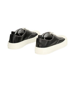 Sneakers nere urban in pelle, Valerio 1966, 23R9T0092PENERO039, 003 preview